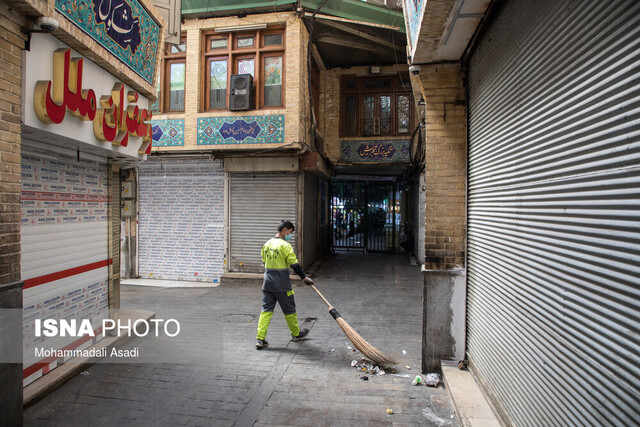 گل‌فروشی و پاساژ تخصصی باز است/ مواد غذایی فقط بیرون‌بر